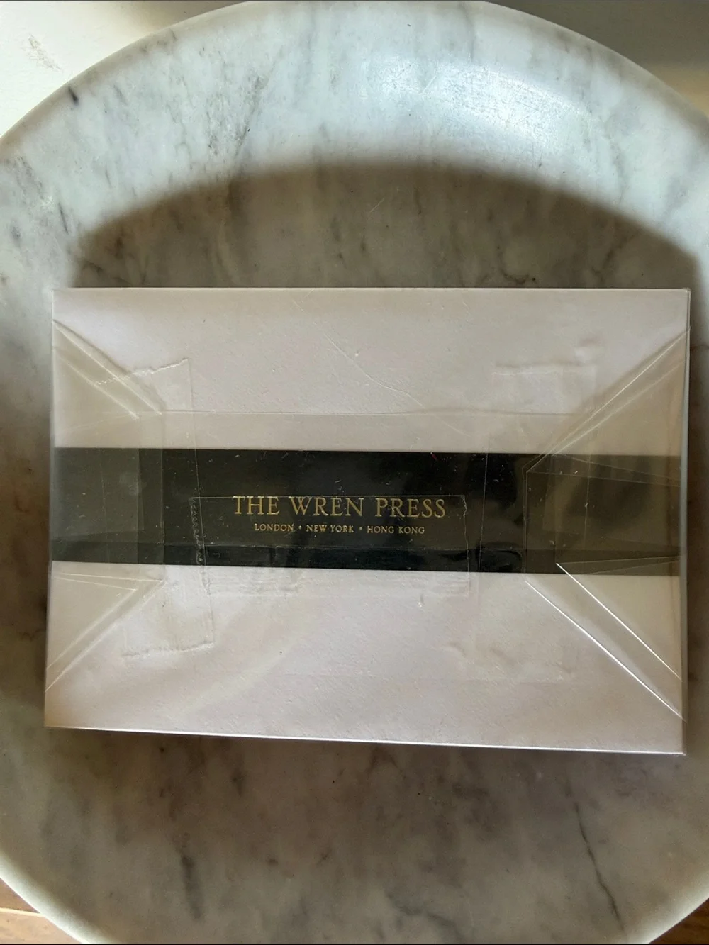 The wren press invitation set of 10